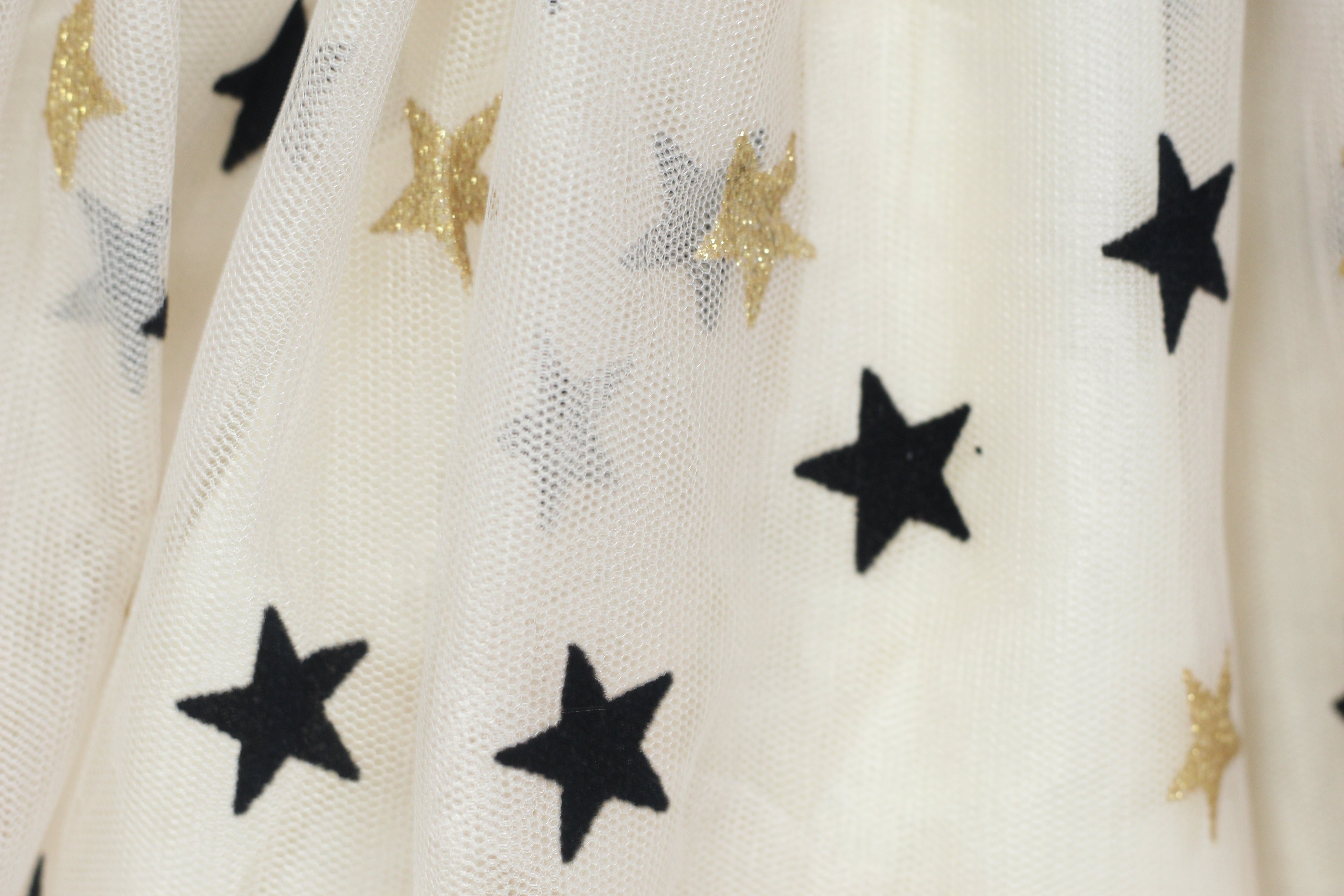 Swan T-Shirt And Star Pattern Skirt Set