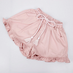 Load image into Gallery viewer, Ruffled T-Shirt And Belted Short Set
