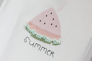 Watermelon T-Shirt And Skirt Set