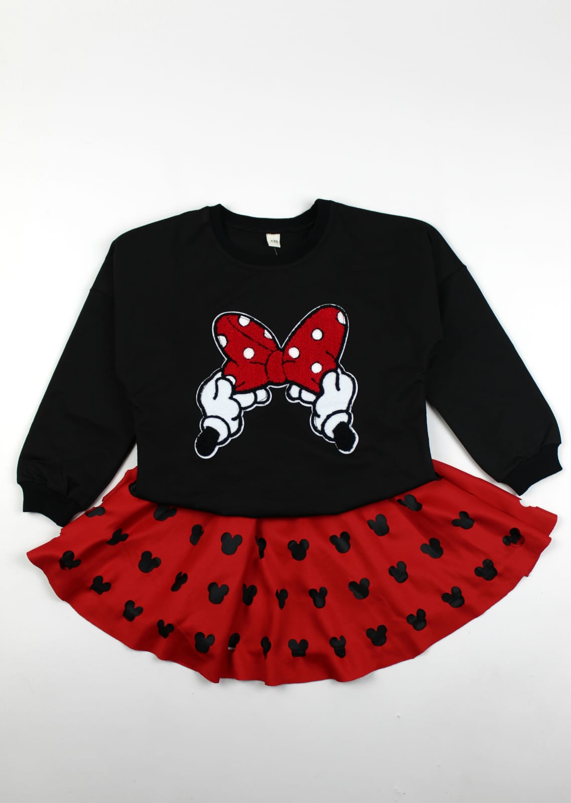 Minnie Sweater And Skirt Set